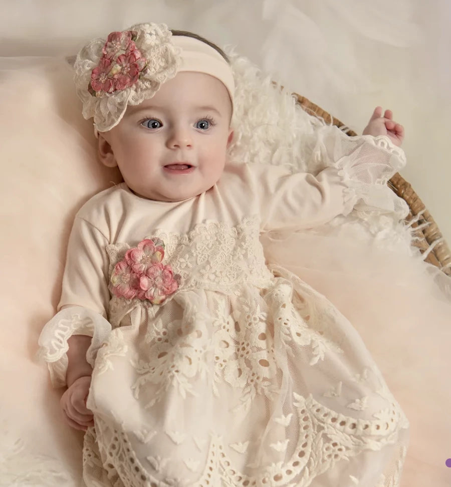 Haute cheapest baby Boutique gown