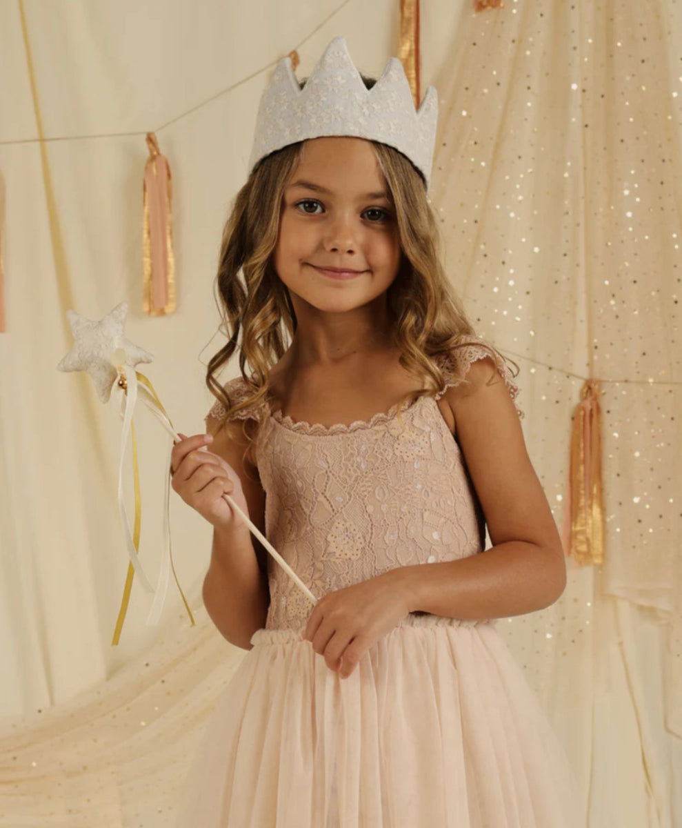 Perfect noralee girl dress rose gold high quality