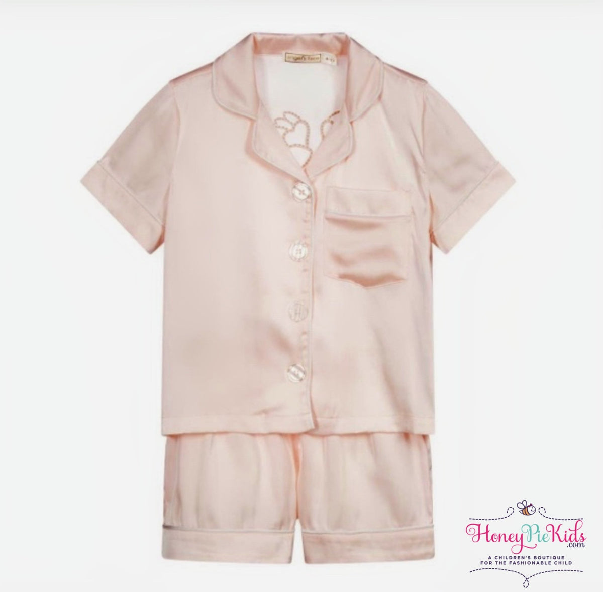 Girls silky pajamas hot sale