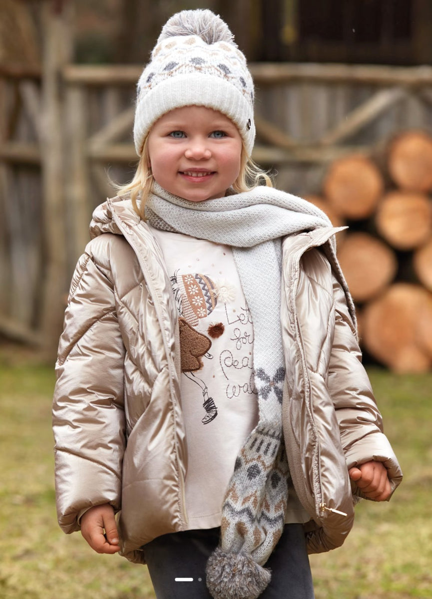 Padded jacket best sale baby girl