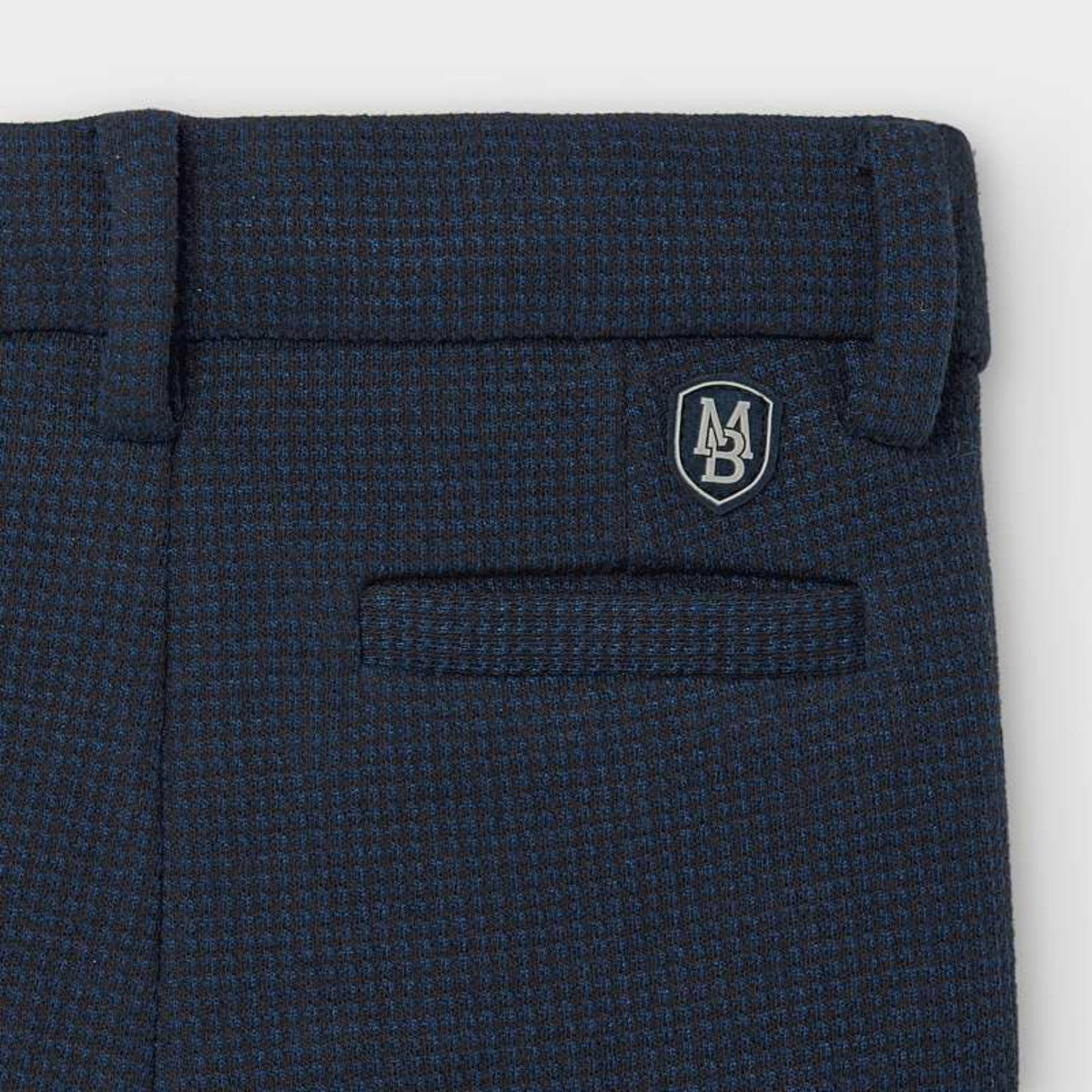 NOMA NAVY MINI HOUNDSTOOTH CLASSIC PANTS - Buttons Bebe