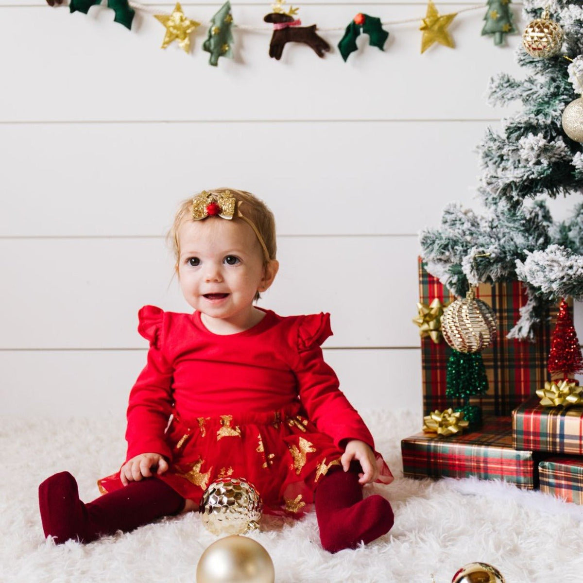 Gold glitter sales headband baby