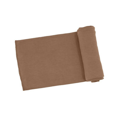 Angel Dear Bamboo Swaddling Blanket - Mocha | HONEYPIEKIDS