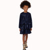 Billieblush Royal Blue Sequin Flounced Dress | HONEYPIEKIDS