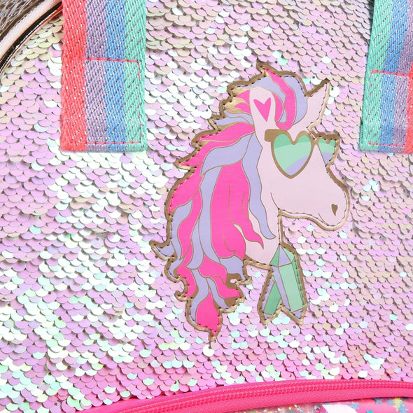 Billieblush Unicorn Backpack With Reversible Sequins | HONEYPIEKIDS