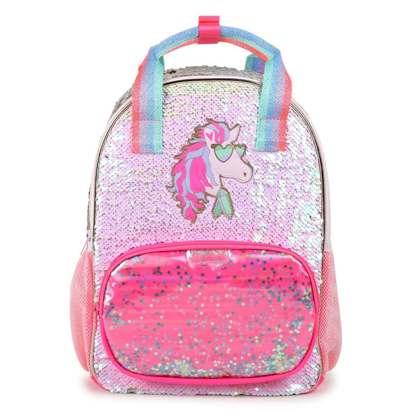 Billieblush Unicorn Backpack With Reversible Sequins | HONEYPIEKIDS