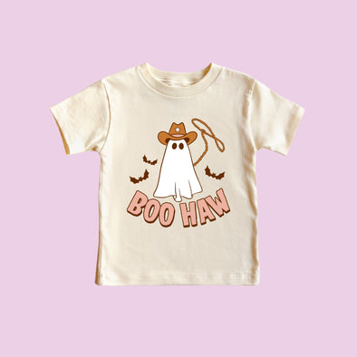 Boo Haw Halloween Trick or Treat Shirt | HONEYPIEKIDS | Kids Boutique 