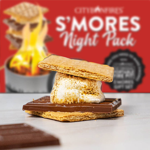 City Bonfires - Portable Fire Pits - S'mores Night Pack | HONEYPIEKIDS