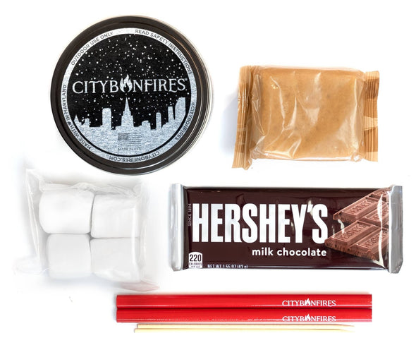 City Bonfires - Portable Fire Pits - S'mores Night Pack