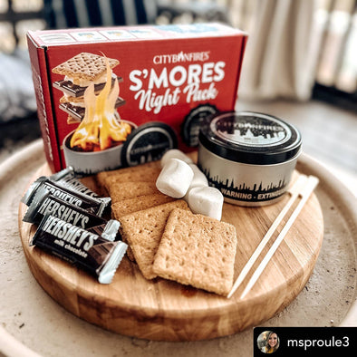 City Bonfires - Portable Fire Pits - S'mores Night Pack | HONEYPIEKIDS