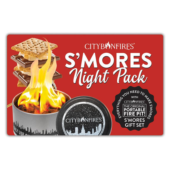 City Bonfires - Portable Fire Pits - S'mores Night Pack | HONEYPIEKIDS