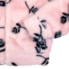 Doe a Dear Girls Rose Furry Hooded Jacket | HONEYPIEKIDS