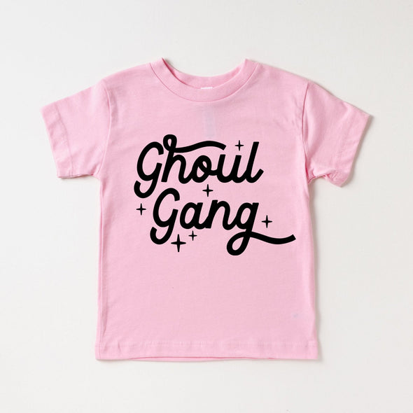 Ghoul Gang Girls Halloween Shirt | HONEYPIEKIDS 