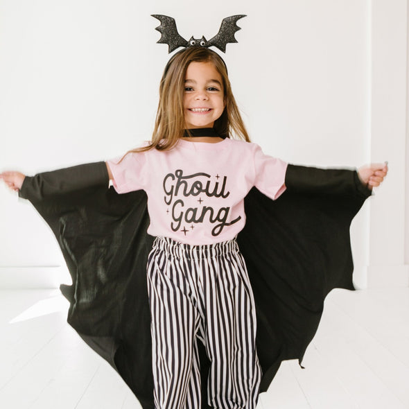 Ghoul Gang Girls Halloween Shirt | HONEYPIEKIDS 