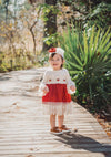 Haute Baby Infant Tis The Season Baby Girl Dress | HONEYPIEKIDS | Baby Boutique Clothing