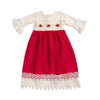 Haute Baby Tis The Season Baby Take Me Home Gown Red | HONEYPIEKIDS | Baby Boutique