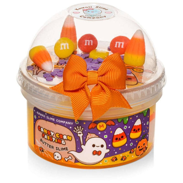 Kawaii Slime - Halloween Candy Corn Frosting Butter Slime | HONEYPIEKIDS | Kids Boutique Clothing