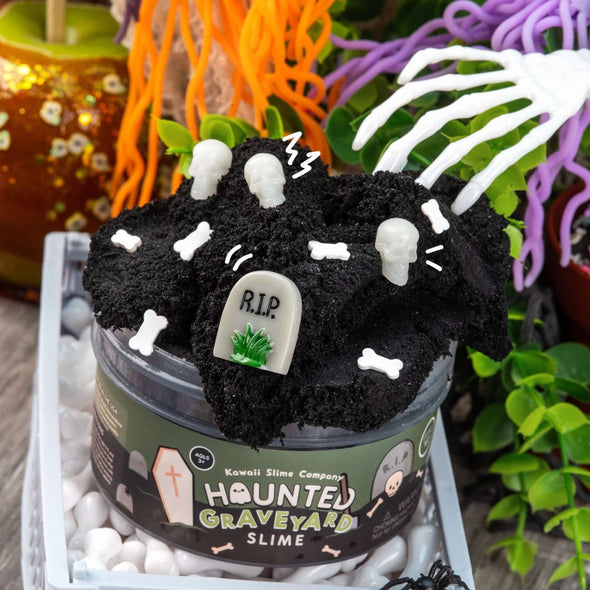 Kawaii Slime  - Haunted Graveyard Halloween Slime | HONEYPIEKIDS | Kids Boutique