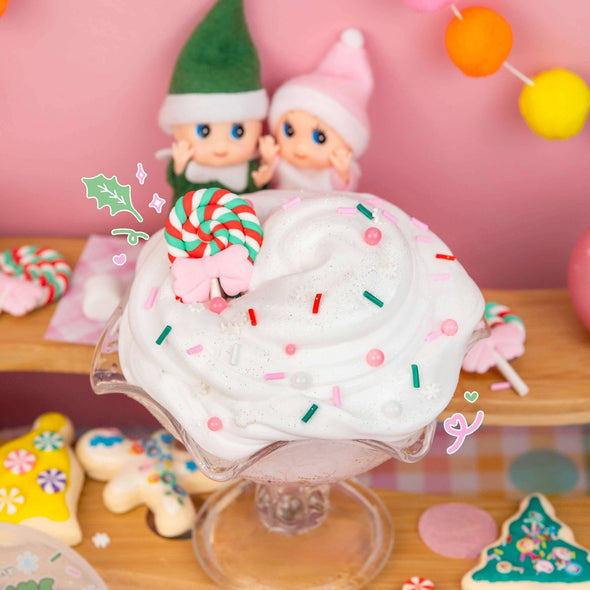 Kawaii Slime - Holiday Elf on a Slime Butter Slime | HONEYPIEKIDS | Kids Gifts