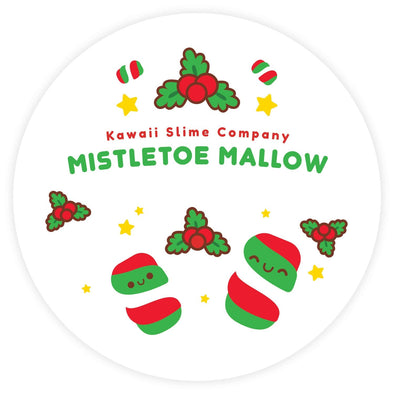 Kawaii Slime - Mistletoe Mallow Holiday Fluffy Slime | HONEYPIEKIDS | Kids Boutique Clothing