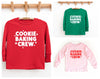 Kids Cookie Baking Crew Christmas Shirt | HONEYPIEKIDS