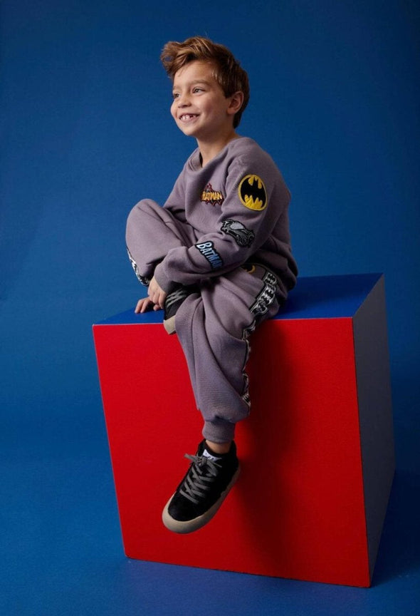 Lola and The Boys Batman BOYS Sweatshirt and Jogger Set | HONEYPIEKIDS