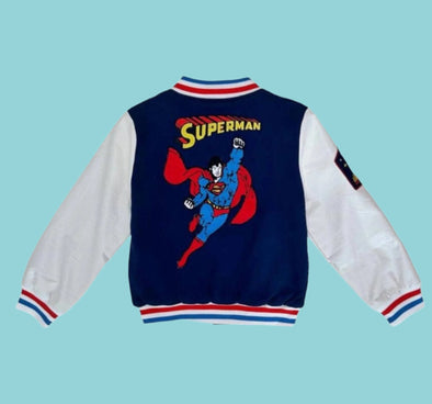 Lola and The Boys SUPERMAN™ Boys Bomber Jacket | HONEYPIEKIDS.COM