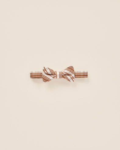 NoraLee Boys Bow Tie - Copper Plaid | HONEYPIEKIDS