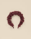 Noralee Gathered Headband in Fig Color | HONEYPIEKIDS