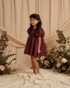 NoraLee Girls Luna Dress in Fig | HONEYPIEKIDS