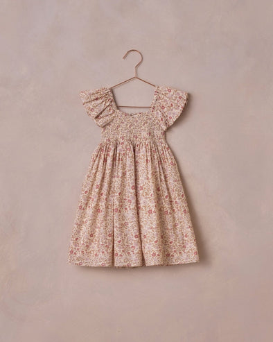 NoraLee Hazel Dress in Blush Garden | HONEYPIEKIDS | Kids Boutique Clothing