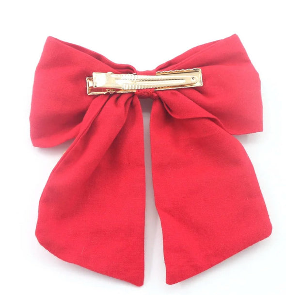 Poppyland Girls Hair Bow - BACK TO SCHOOL | HONEYPIEKIDS