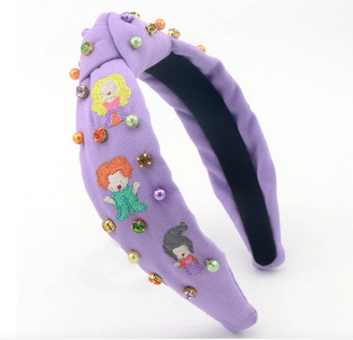 Poppyland Girls Headband - Spooky Sisters Halloween | HONEYPIEKIDS.COM