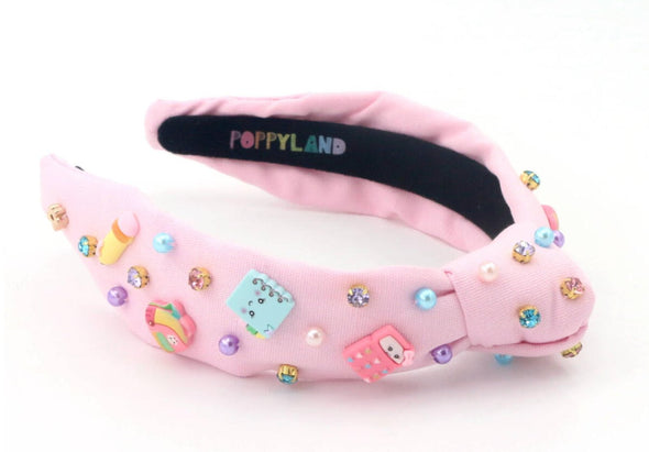 Poppyland Girls SCHOOL IS COOL Headband | HONEYPIEKIDS