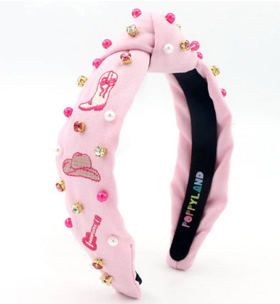 Poppyland Headband - Let's Go Girls | HONEYPIEKIDS | Swiftie Inspired Headband