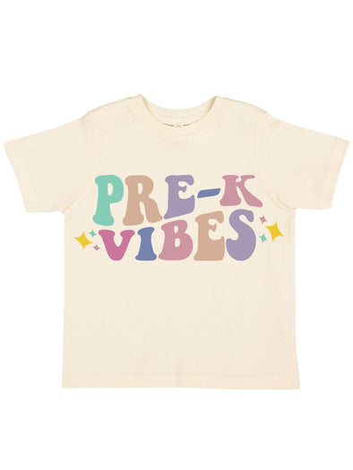 Pre-K Vibes Kids Retro First Day School T-Shirt (Copy) | HONEYPIEKIDS | Kids Boutique Clothing