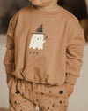 Quincy Mae Halloween BOO Relaxed Fleece Sweatshirt | HONEYPIEKIDS.COM