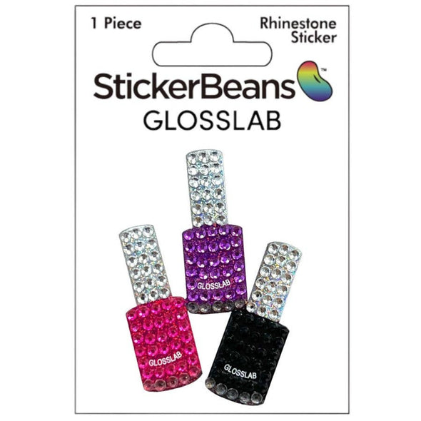 StickerBeans Gloss Lab Nail Polish Trio Sticker | HONEYPIEKIDS 