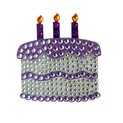 StickerBeans - Purple Birthday Cake | HONEYPIEKIDS | Kids Boutique Clothing