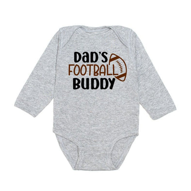 Sweet Wink Baby Boys Dad's Football Buddy L/S Bodysuit | HONEYPIEKIDS