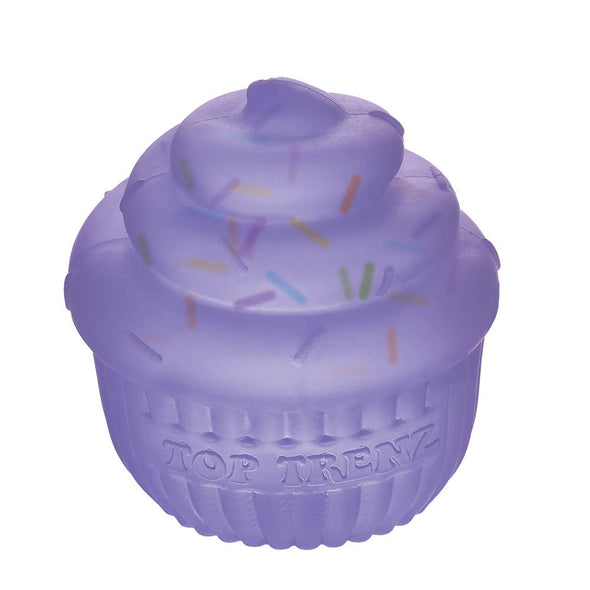 Top Trenz Inc - Super Duper Sugar Squisher Toy - Sprinkle Filled Cupcakes