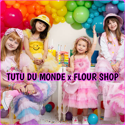 Tutu Du Monde Flour Shop Collection | HONEYPIEKIDS.COM | Kids Tutu Dresses