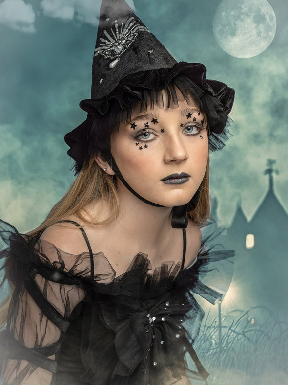 Tutu Du Monde Halloween Darkest Night Witches Hat | HONEYPIEKIDS.COM