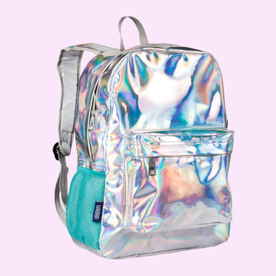 Wildkin Girls Iridescent 16 inch School Backpack | HONEYPIEKIDS 