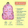 Girls 15 Inch Pink Horses School Backpack | HONEYPIEKIDS | Kids Boutique 