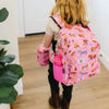 Girls 15 Inch Pink Horses School Backpack | HONEYPIEKIDS | Kids Boutique 