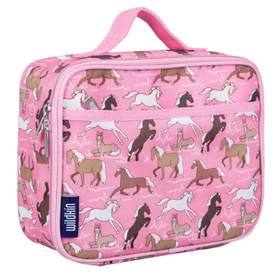 Wildkin Pink Horses Lunch Box | HONEYPIEKIDS | Kids Boutique 