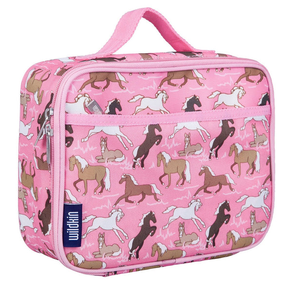 Wildkin Pink Horses Lunch Box | HONEYPIEKIDS | Kids Boutique 