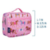 Wildkin Pink Show Ponies Girls Lunch Box | HONEYPIEKIDS