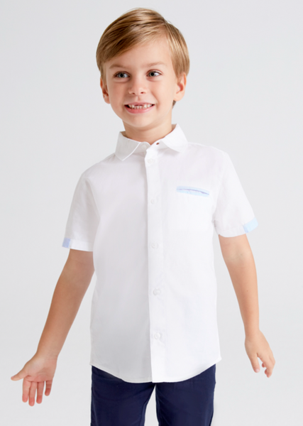 Boys short sleeve dress shirt best sale